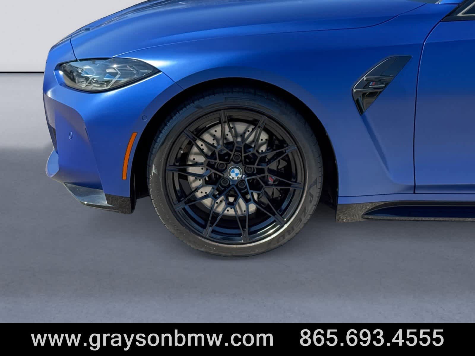 Used 2024 BMW M3 Competition w/ M Carbon Exterior Package RWD image 9