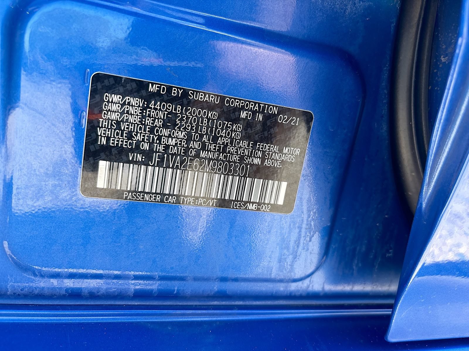 Used 2021 Subaru WRX STI AWD/4WD image 30