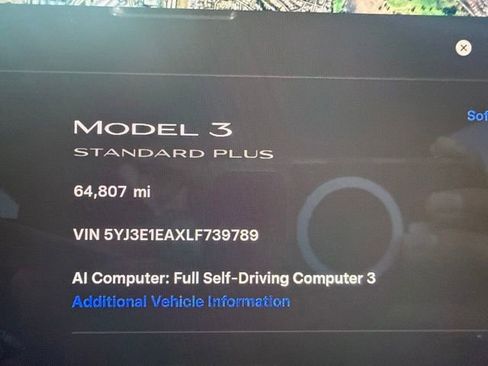 Used 2020 Tesla Model 3 Standard Range Plus RWD image 7