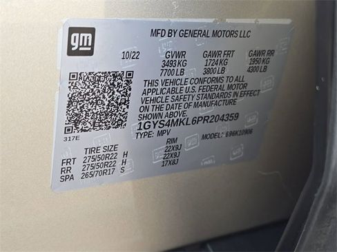 Certified 2023 Cadillac Escalade ESV Premium Luxury Platinum w/ LPO, Radiant Package image 35