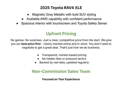 Used 2025 Toyota RAV4 XLE AWD/4WD image 46