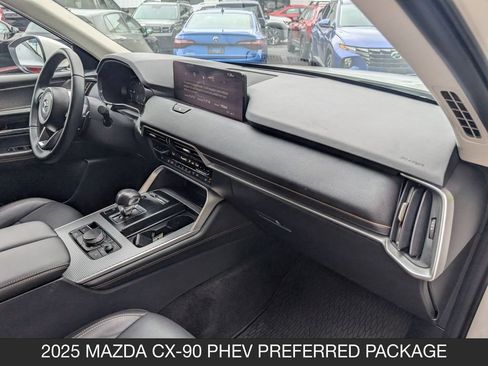 Used 2025 MAZDA CX-90 Plug-In Hybrid w/ Preferred AWD/4WD image 35