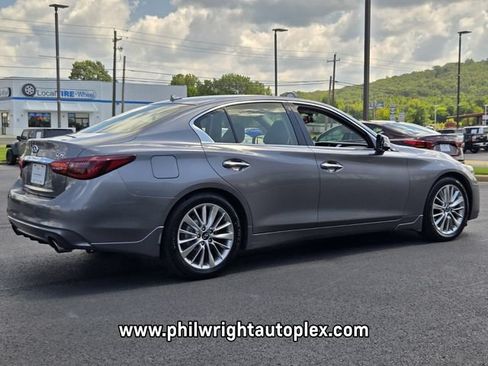 Used 2021 INFINITI Q50 Luxe w/ Seat & Sound Package RWD image 3