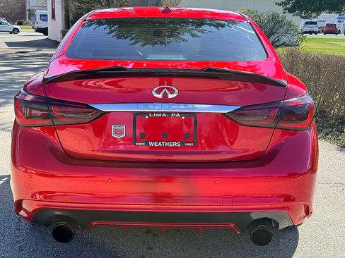 Used 2018 INFINITI Q50 Red Sport 400 image 5