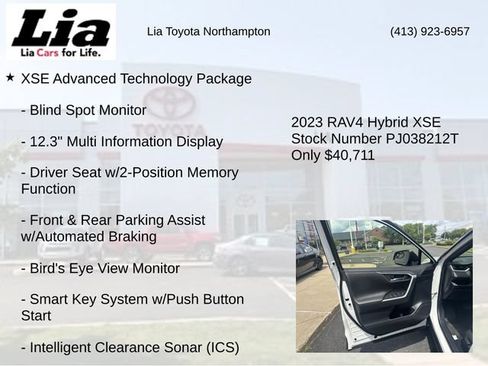 Used 2023 Toyota RAV4 XSE AWD/4WD image 7