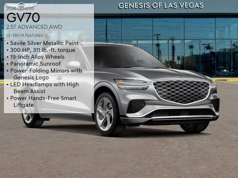 New 2026 Genesis GV70 2.5T Advanced image 3