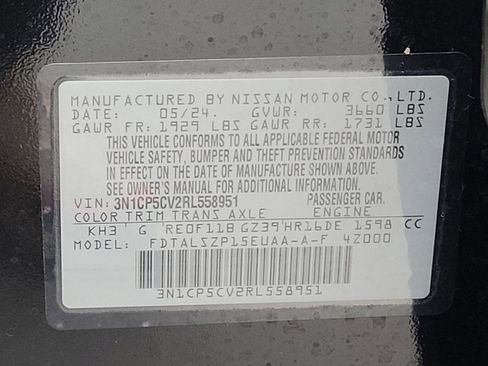 Used 2024 Nissan Kicks SV image 33