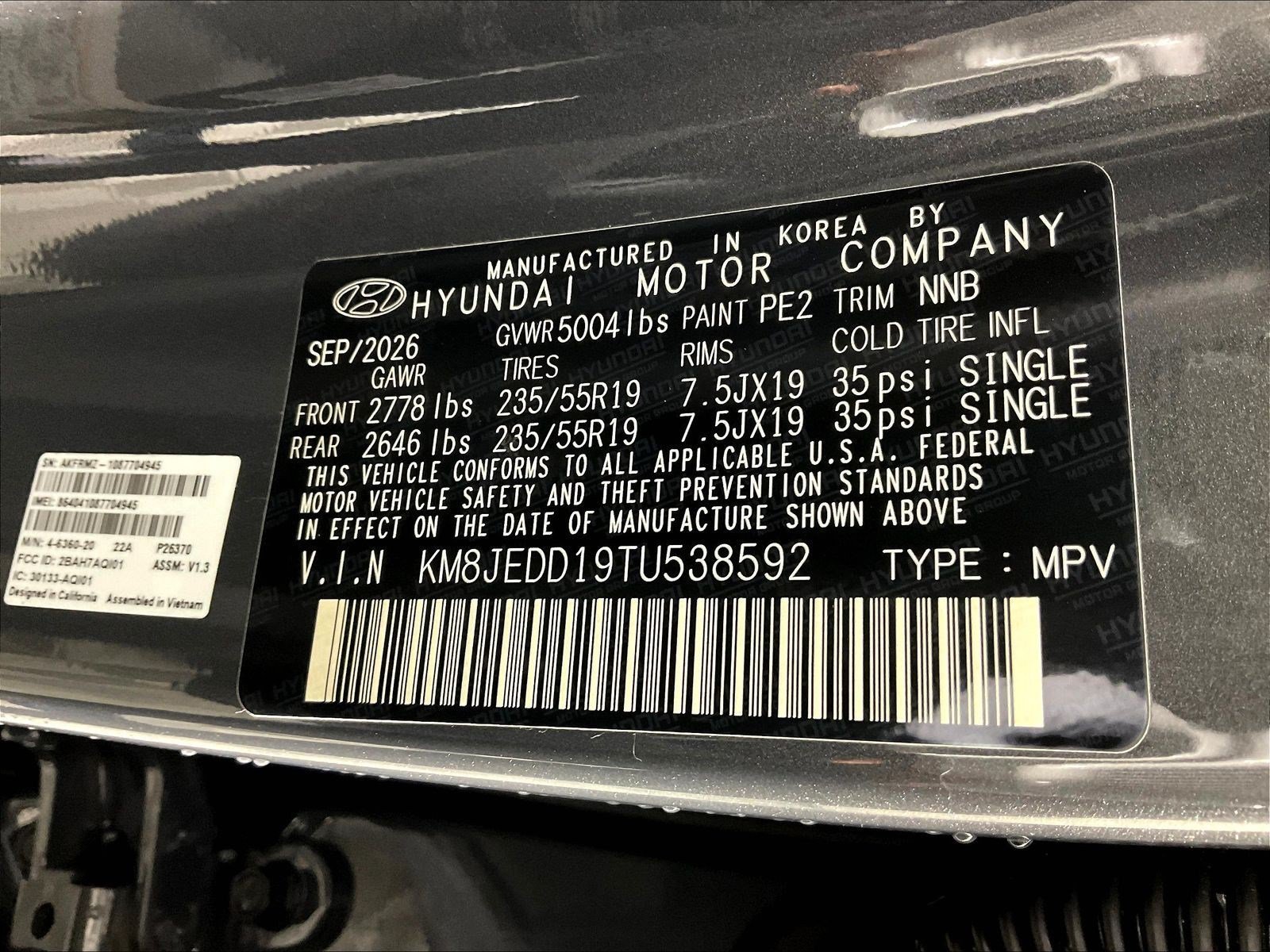 New 2026 Hyundai Tucson Limited AWD/4WD image 21