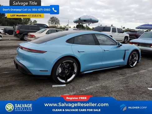 Used 2024 Porsche Taycan 4S AWD/4WD image 4