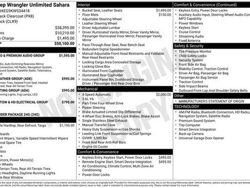 Used 2019 Jeep Wrangler Unlimited Sahara image 6