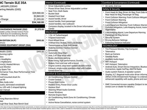 Used 2023 GMC Terrain SLE w/ Driver Convenience Package FWD image 32