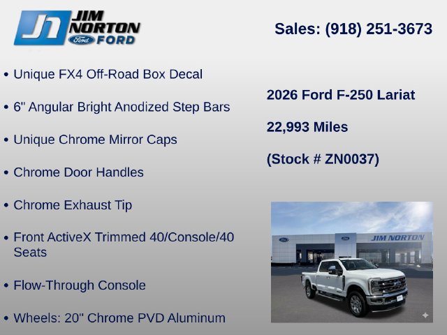 Used 2026 Ford F250 Lariat w/ Chrome Package AWD/4WD image 38
