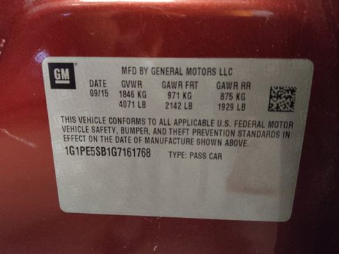 Used 2016 Chevrolet Cruze LT image 33