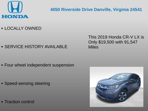 Used 2019 Honda CR-V LX image 7