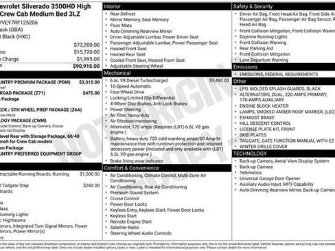 Used 2024 Chevrolet Silverado 3500 High Country w/ High Country Premium Package image 5