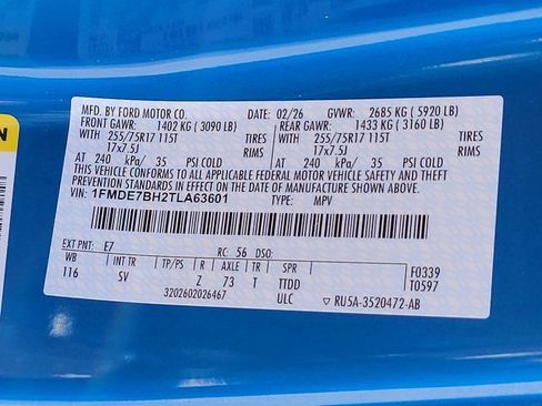 New 2026 Ford Bronco Big Bend image 11