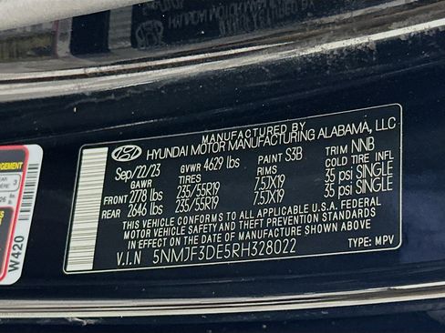 Used 2024 Hyundai Tucson SEL w/ Convenience Package FWD image 12