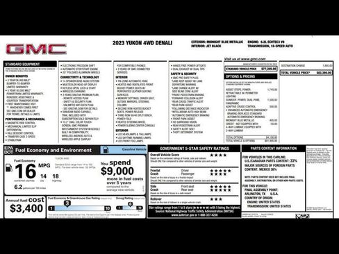 Used 2023 GMC Yukon Denali image 3