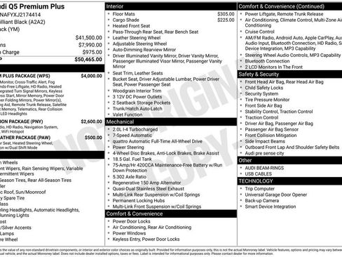 Used 2018 Audi Q5 2.0T Premium Plus w/ Premium Plus Package image 4