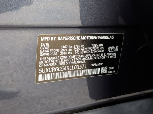 Used 2019 BMW X5 xDrive40i w/ Convenience Package image 40