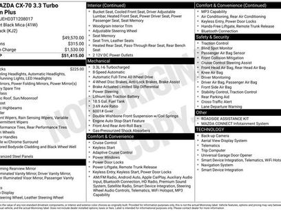 New 2026 MAZDA CX-70 3.3 Turbo w/ Premium Plus Pkg