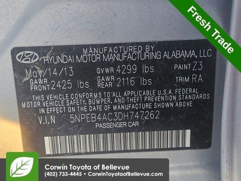 Used 2013 Hyundai Sonata GLS FWD image 15