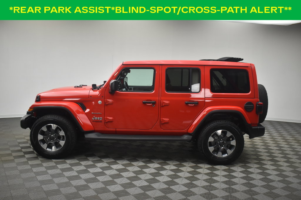 Used 2022 Jeep Wrangler Unlimited Sahara w/ LED Lighting Group AWD/4WD image 8