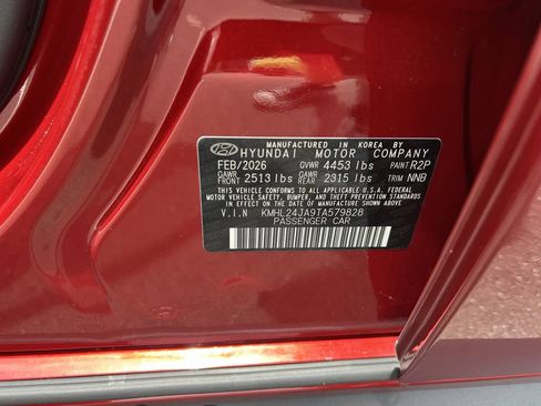 New 2026 Hyundai Sonata SE FWD image 34