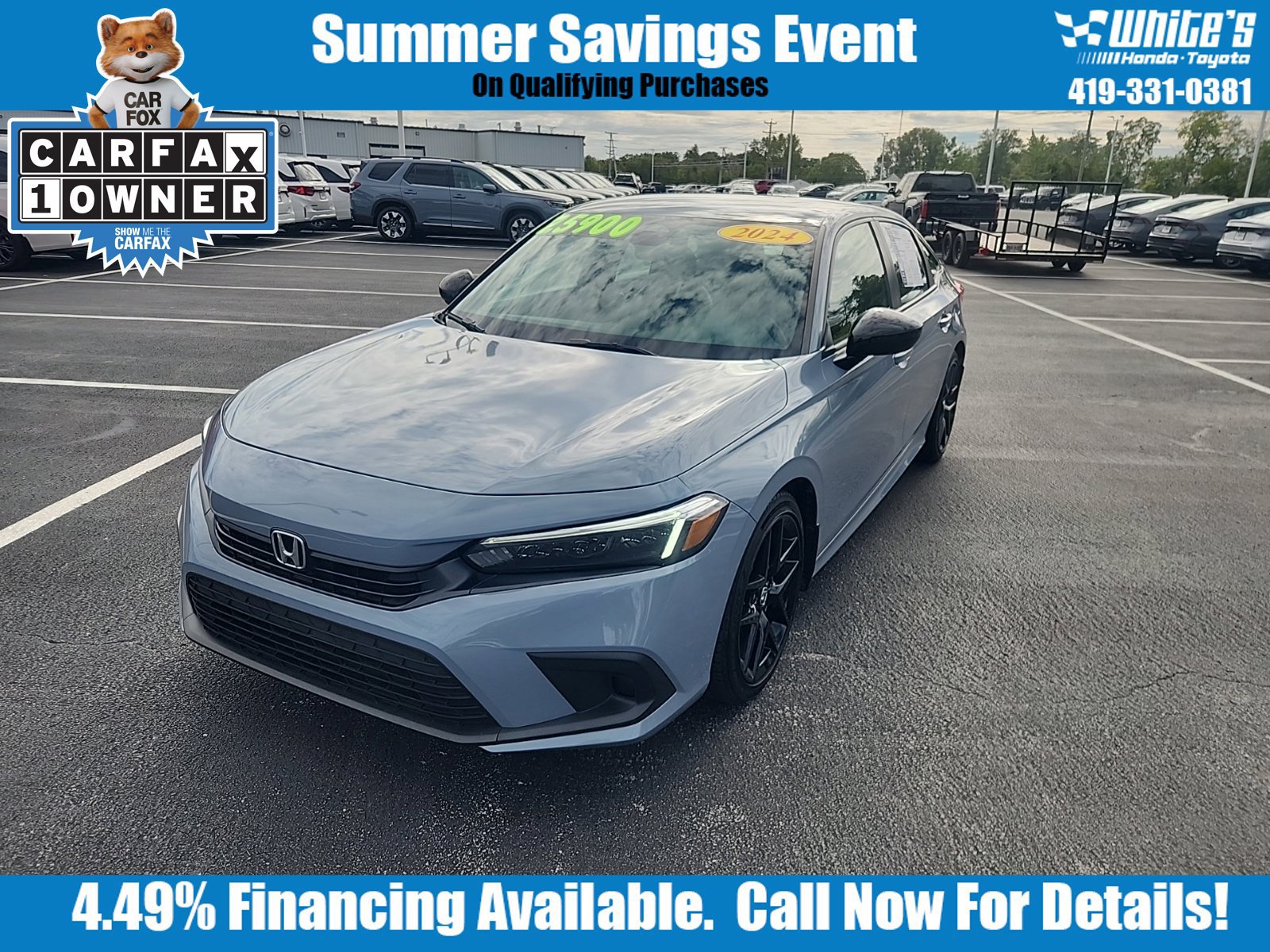 Used 2024 Honda Civic Sport image 1