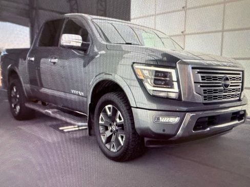 Used 2023 Nissan Titan Platinum Reserve w/ Moonroof Package AWD/4WD image 1