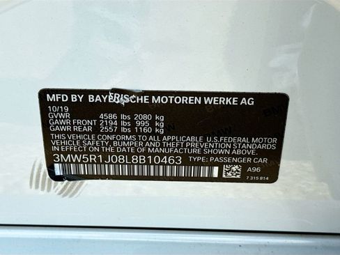 Used 2020 BMW 330i Sedan w/ Driving Assistance Package image 44