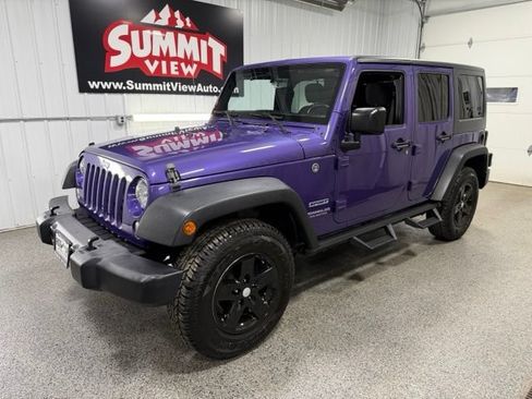 Used 2017 Jeep Wrangler Unlimited Sport w/ Quick Order Package 24S AWD/4WD image 1