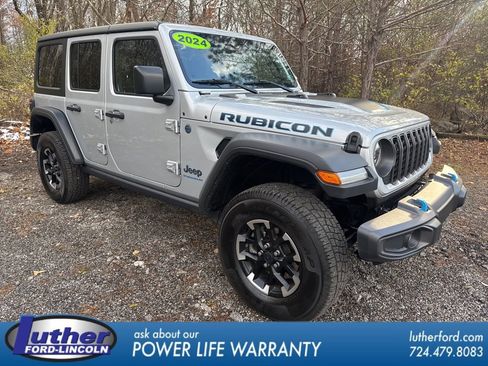 Used 2024 Jeep Wrangler Unlimited Rubicon 4xe image 1