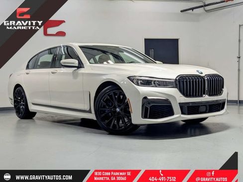 Used 2021 BMW 750i xDrive w/ Luxury Rear Seating Package AWD/4WD image 1