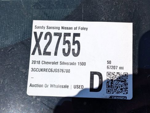 Used 2018 Chevrolet Silverado 1500 LT w/ Texas Edition image 13