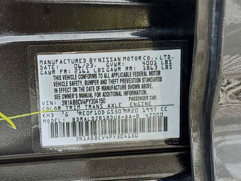 Certified 2023 Nissan Sentra SV FWD image 28