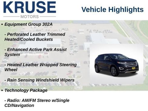 Used 2015 Ford Edge Titanium w/ Equipment Group 302A AWD/4WD image 18
