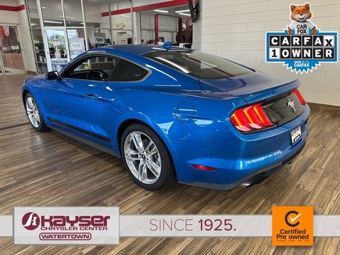Used 2021 Ford Mustang Premium w/ Carbon Sport Interior Package RWD image 3