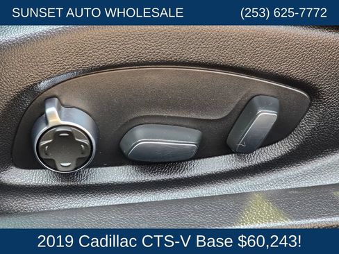 Used 2019 Cadillac CTS V w/ Carbon Fiber Package RWD image 24