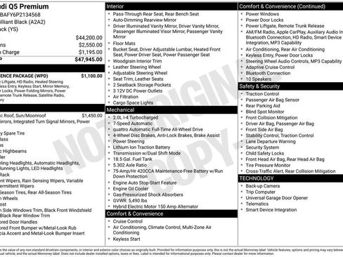 Used 2023 Audi Q5 2.0T Premium w/ Convenience Package image 10