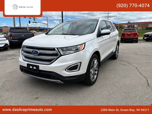 Used 2017 Ford Edge Titanium w/ Equipment Group 302A AWD/4WD image 1