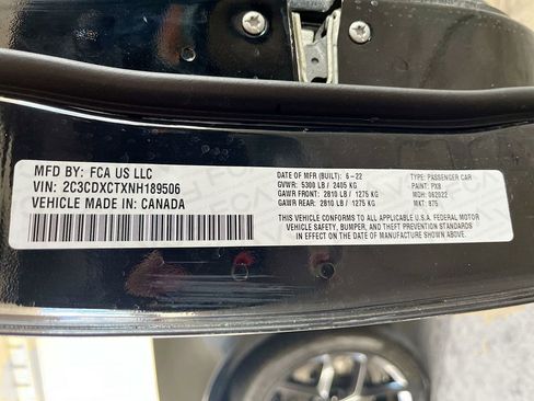Used 2022 Dodge Charger R/T w/ Blacktop Package RWD image 33
