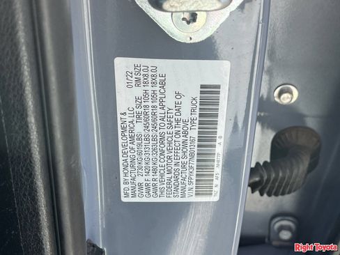 Used 2022 Honda Ridgeline RTL-E image 33