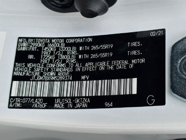 Used 2021 Lexus GX 460 Luxury w/ Accessory Package AWD/4WD image 45