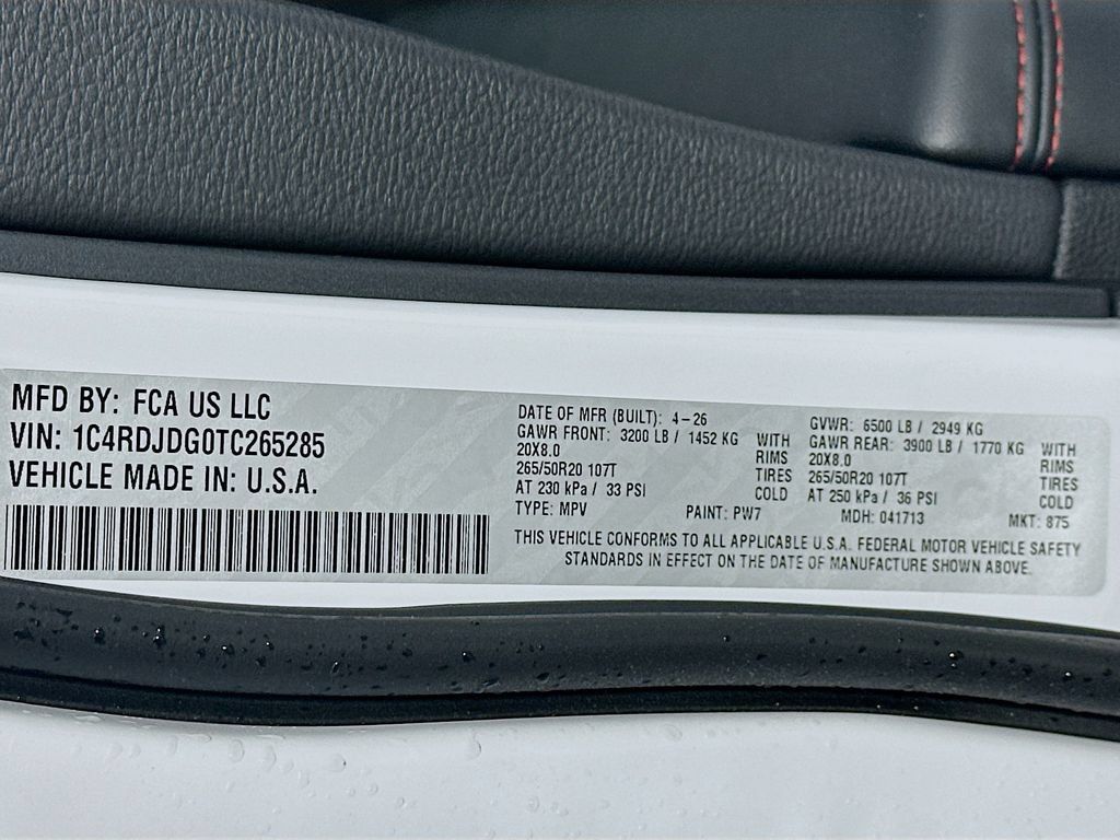 New 2026 Dodge Durango GT w/ Blacktop Package AWD/4WD image 18