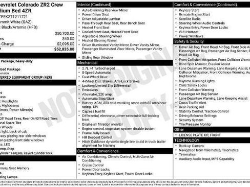New 2026 Chevrolet Colorado ZR2 image 2
