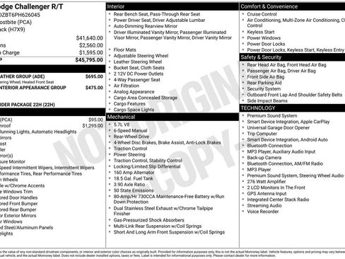 Used 2023 Dodge Challenger R/T w/ Cold Weather Group RWD image 5