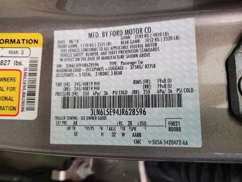 Used 2018 Lincoln MKZ Reserve w/ Technology Package image 32