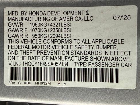 Used 2025 Honda Accord SE image 23