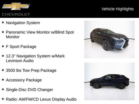 Used 2017 Lexus RX 350 F Sport image 5